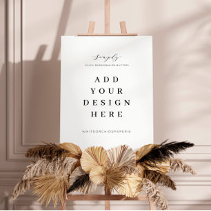 18"x24" Hochzeitsschild-Drucken Poster