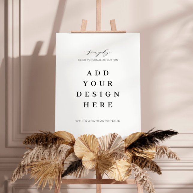 18"x24" Hochzeitszeichendruck Poster (Von Creator hochgeladen)