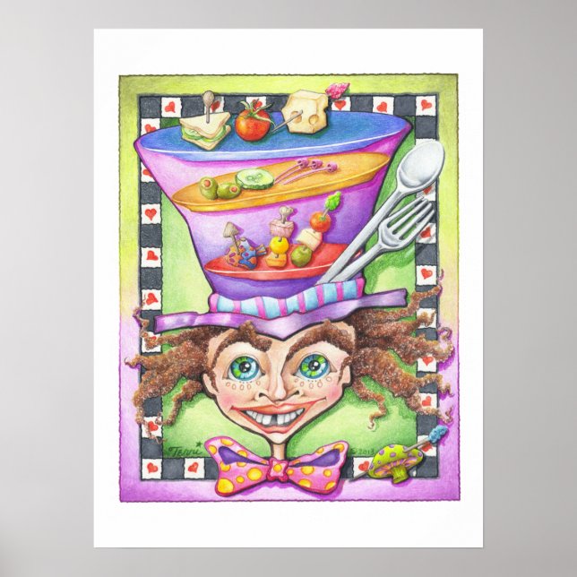 18"X24"-POSTER - DER MAD-PLATTER POSTER (Vorne)