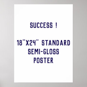 18"x24" Standardposter halbmatt Poster