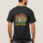 18 Year Old Gifts Vintage 2003 18th Birthday T-Shirt<br><div class="desc">18 Year Old Gifts Vintage 2003 18th Birthday</div>