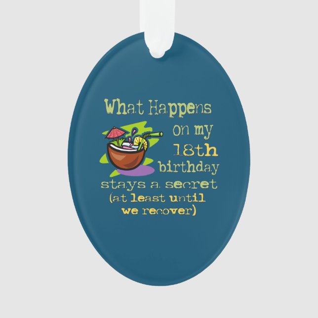 18e anniversaire des cadeaux (devant)