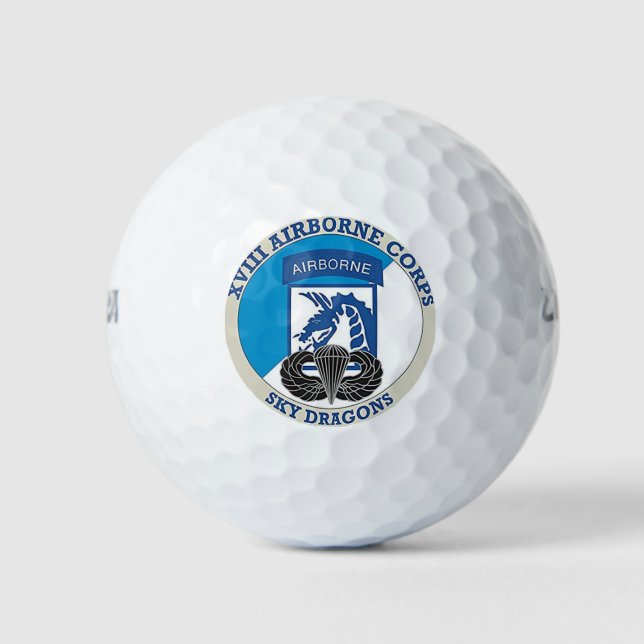 18e balles de golf du Corps aéroporté (Devant)