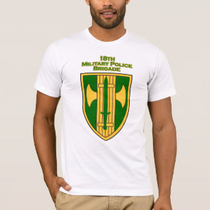 18ème T-shirt de correction d'épaule de brigade 