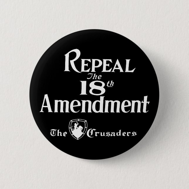 18th Amendment Button (Vorderseite)