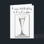 18th and 21st Birthday Cards Karte<br><div class="desc">Kustomisierbar</div>