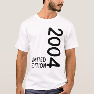 18th Birthday Boy Girl 18 Years 2004 Funny Gift T-Shirt