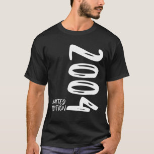18th Birthday Boy Girl 2004 Limited Edition Gesche T-Shirt