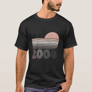 18Th Birthday Vintage 2004 Limited Edition Vintage T-Shirt