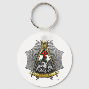 18th Degree: Knight of the Rose Croix Schlüsselanhänger