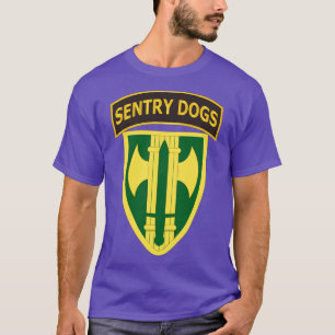 18th MP Brigade Sentry Dogs Tab Two Txt T-Shirt