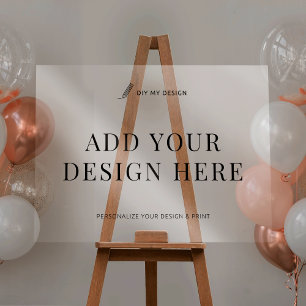 18x24" horizontaler Sonderzeichendruck Acrylschild