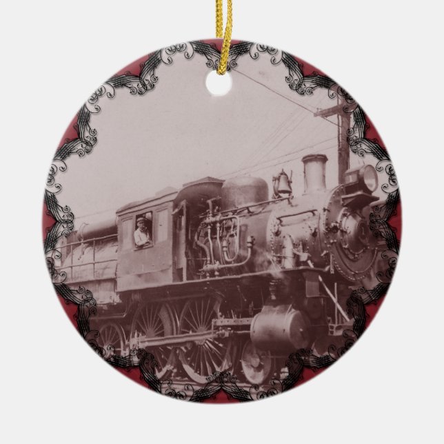1900 Baldwin Ornement de locomotives (Devant)