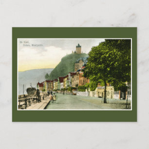 1900 Cochem Mosel Mosel Fluss Deutschland Postkarte