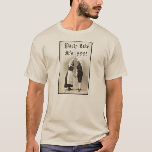 1900 Norweger Bunad Tänzer T-Shirt