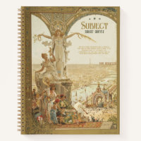 1900 Paris Ausstellung Poster Bullet Journal