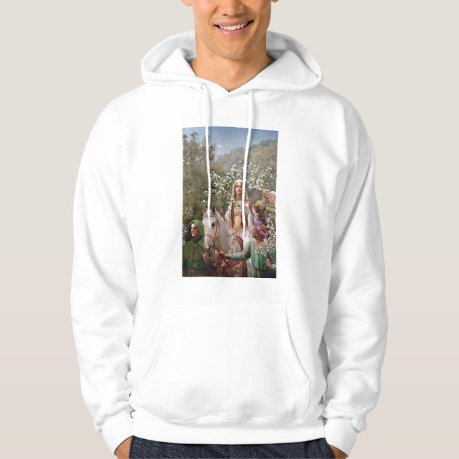 1900 von John Collier, Königin Guineveres Maying Hoodie (Vorderseite)