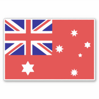 1901 landet australische Völker unter der Flagge 3 Aufkleber