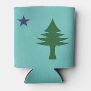 1901 Maine Flag Koozie Dosenkühler