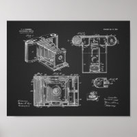 1902 Faltkamera Patent Art Zeichnend Druck
