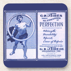 1902 G & J Reifen und Druck Untersetzer