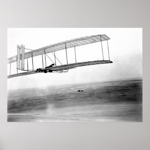 1903 SCHREIBGLIDER-TESTFLUG POSTER