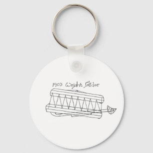 1903 Wright Glider Key Chain Schlüsselanhänger