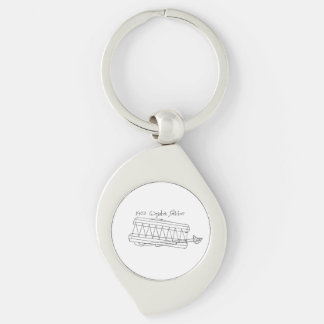 1903 Wright Glider Key Chain Schlüsselanhänger