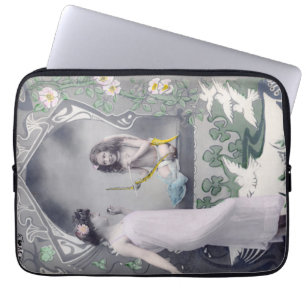 1904 Jugendstil Valentine Laptopschutzhülle
