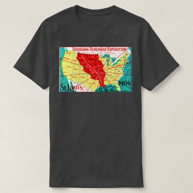 1904 Louisiana Purchase Exposition TShirt (Design vorne)
