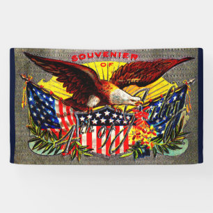 1905 Souvenir 4. Juli Banner