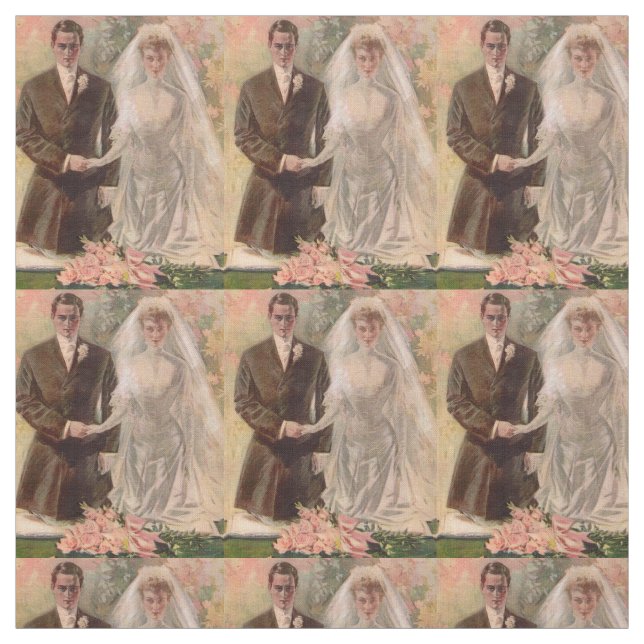 1906 Edwardian Hochzeit Stoff (Muster)