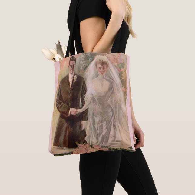 1906 Edwardian Hochzeit Tasche (Von Nahem)