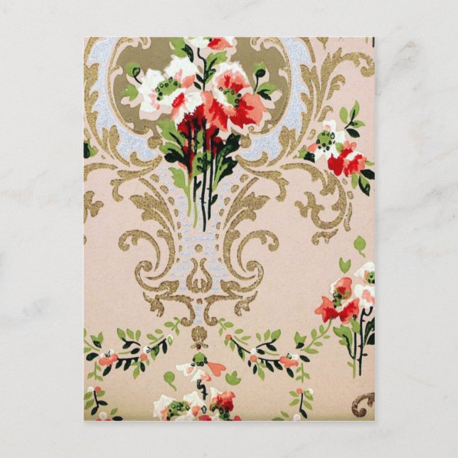 1906 Sears Wallpaper Postkarte (Vorderseite)