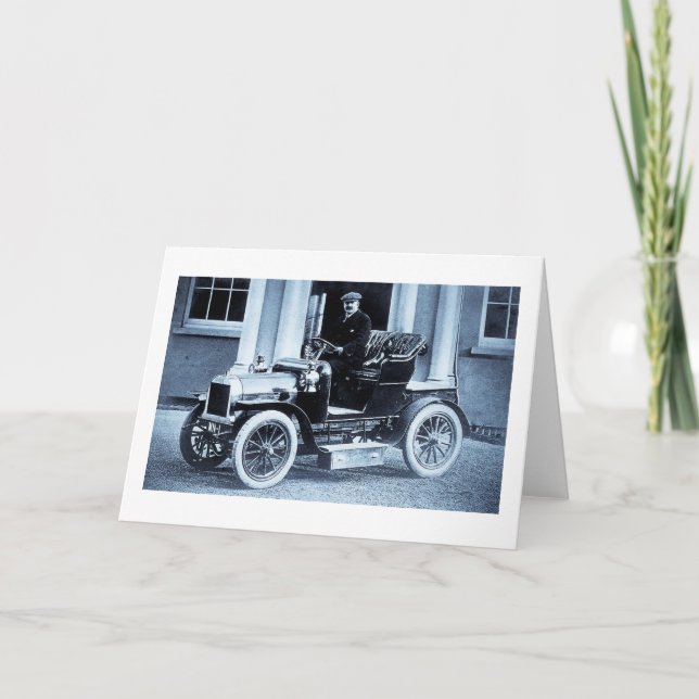 1907 Autofahrer Motorist Vintag Karte (Vorderseite)