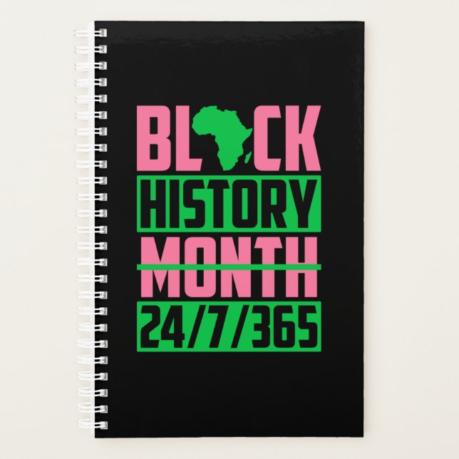 1908 AKA Black History Month Planer (Vorderseite)