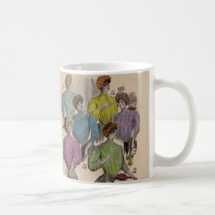 1908 Gimbels Damenblusen Blusenaufhängung Nr. 1 Kaffeetasse