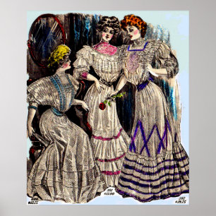1908 Gimbels Kleider Nr. 2 Poster