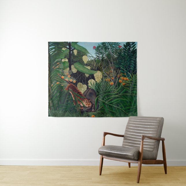 1908 Henri Rousseau Malerei Wandteppich (Beispiel (Horizontal))