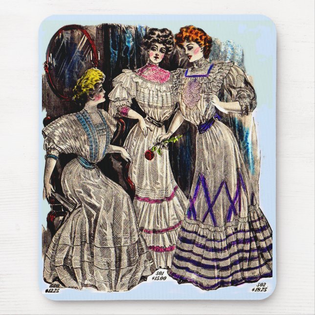 1908 Kleider für Gimbels Nr. 2 Mousepad (Vorne)