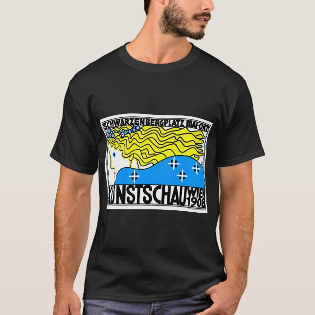 1908 Wiener Jugendstil-Messe Maiden T-Shirt (Vorderseite)