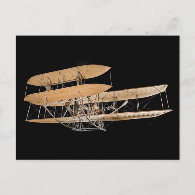 1909 Militärischer Flyer des Himmels Postkarte (Vorderseite)