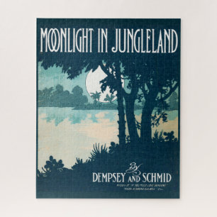 1909 Mondlicht in Jungleland Notendruck