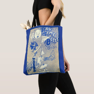 1909 Ragtime Betty Notenkunstdruck Tasche