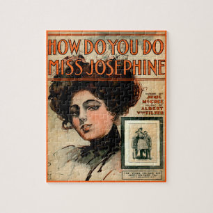 1909 Wie geht es dir um Josephine Notenblätter?