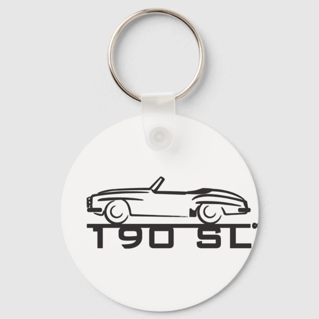 190SL_BLK SCHLÜSSELANHÄNGER (Vorderseite)