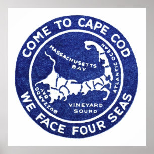1910 Cape Cod Poster