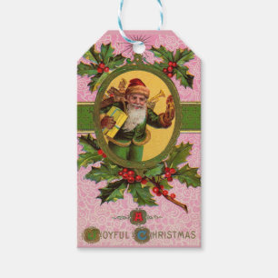 1910 Ein freudiges Weihnachten Geschenkanhänger