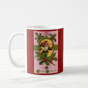 1910 Ein freudiges Weihnachten Kaffeetasse