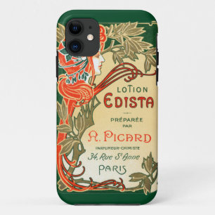 1910 französisches Jugendstil-Etikett Case-Mate iPhone Hülle